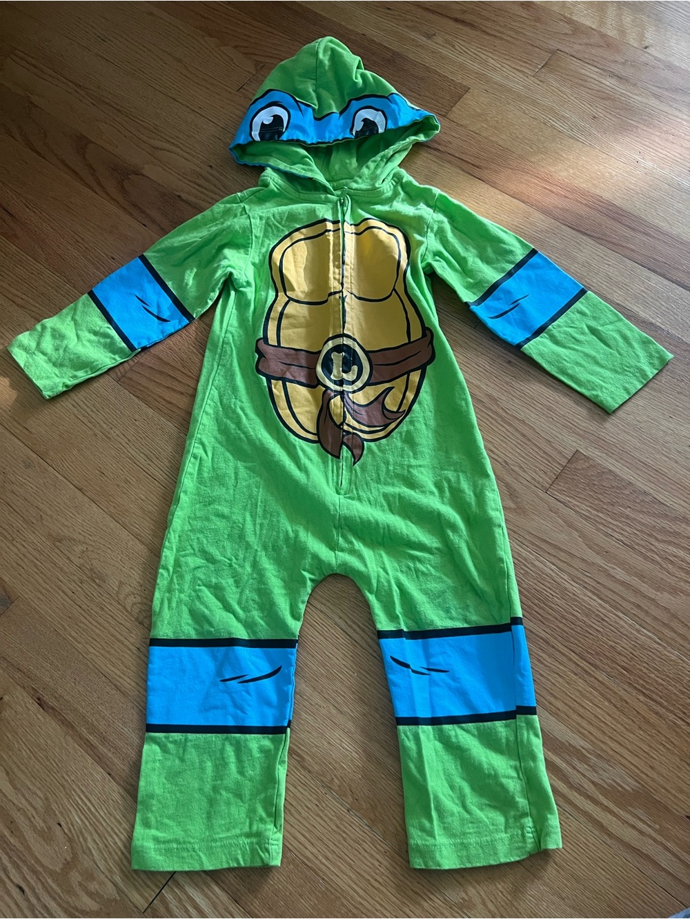 Nickelodeon Teenage Mutant Ninja Turtles Hooded one piece Leonardo